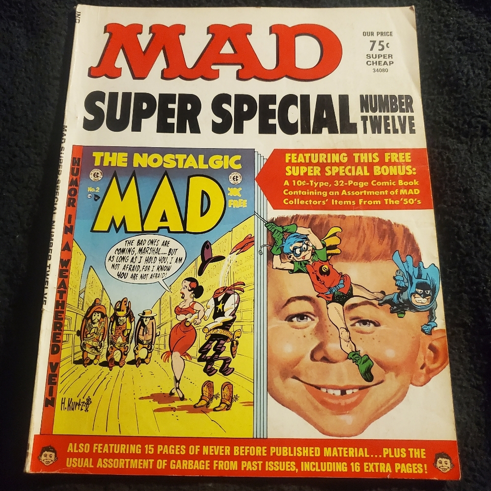 1973 MAD Super Special 12 with The Nostalgic Comic Book